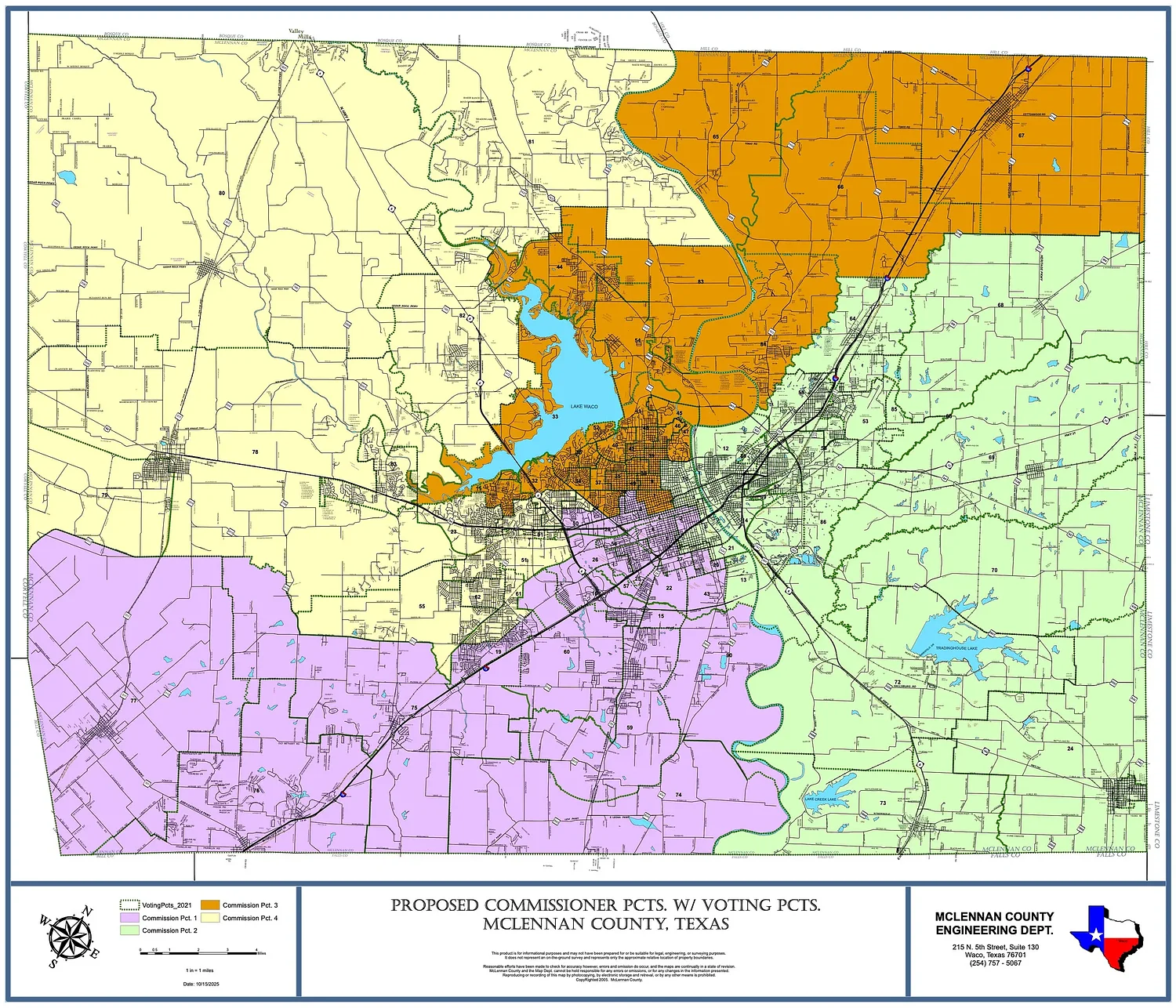 Democrats’ chances to retake McLennan County commissioners seat dim with redrawn map