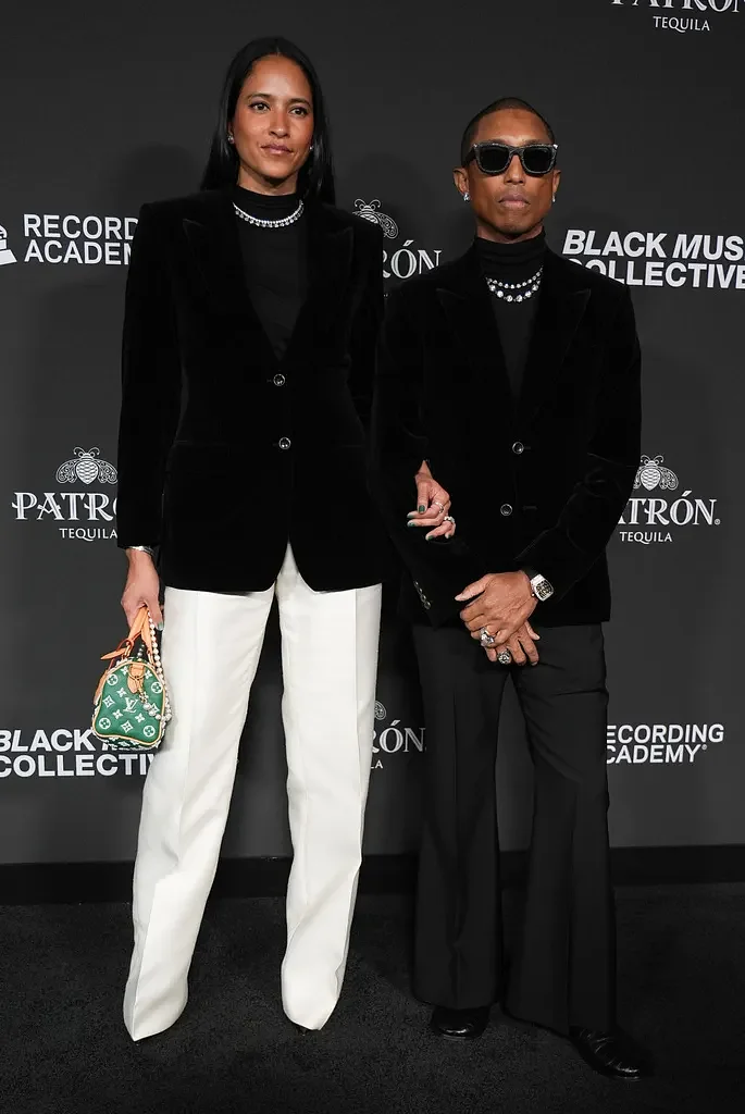 Pharrell calls for empathy from US leaders after being honored at Black Music Collective event