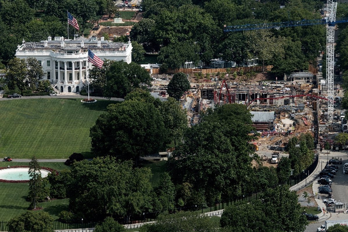 Trump says ballroom's scheduled opening will be around September 2028