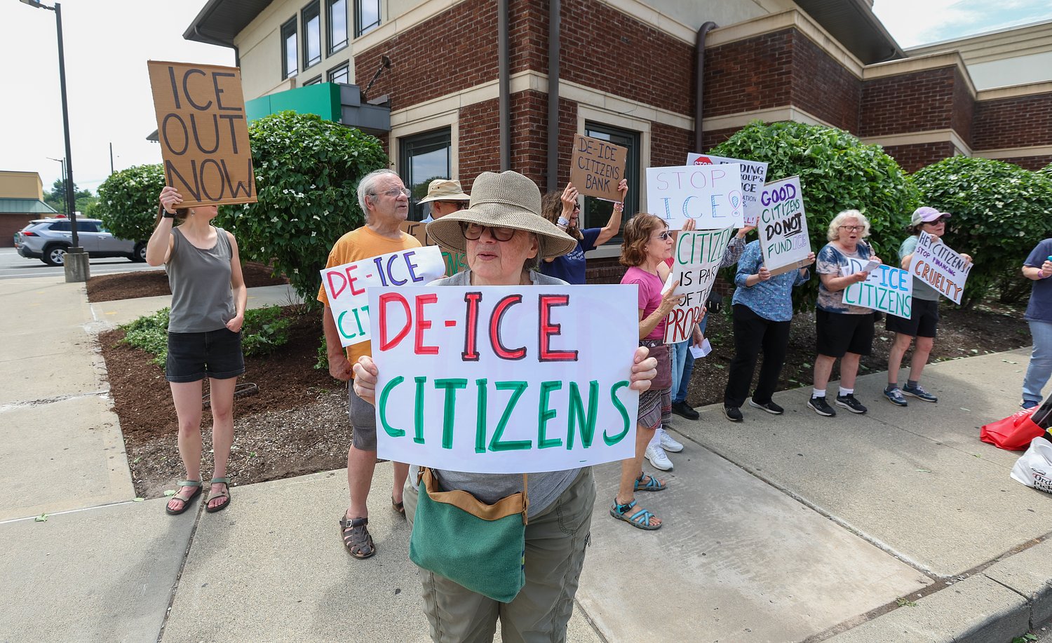 Protesters are targeting Citizens Bank branches in 5 N.J. towns. Here’s why.