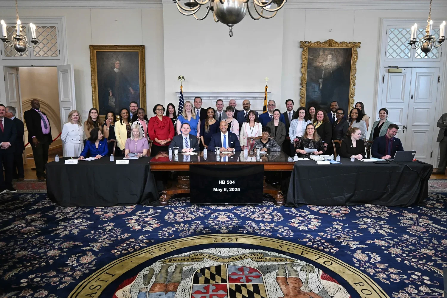 Moore approves major school funding legislation at third bill signing of 2025