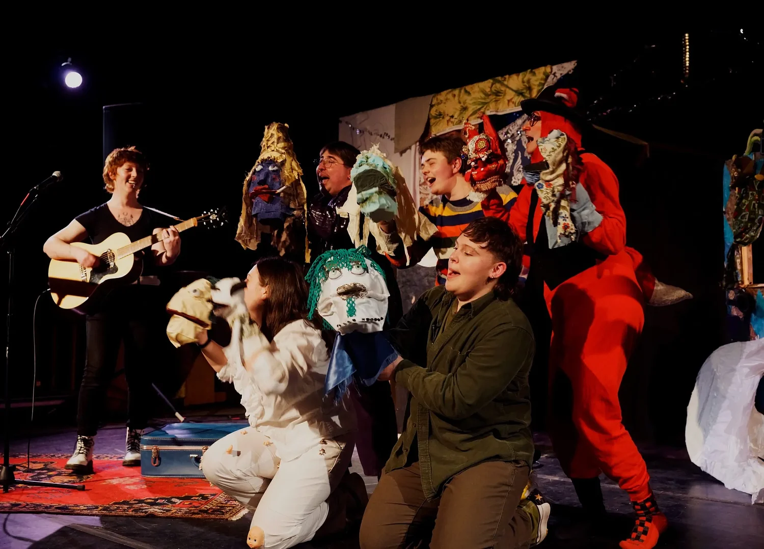 Puppets and portal to the dead come to the Guiding Star Grange in Greenfield