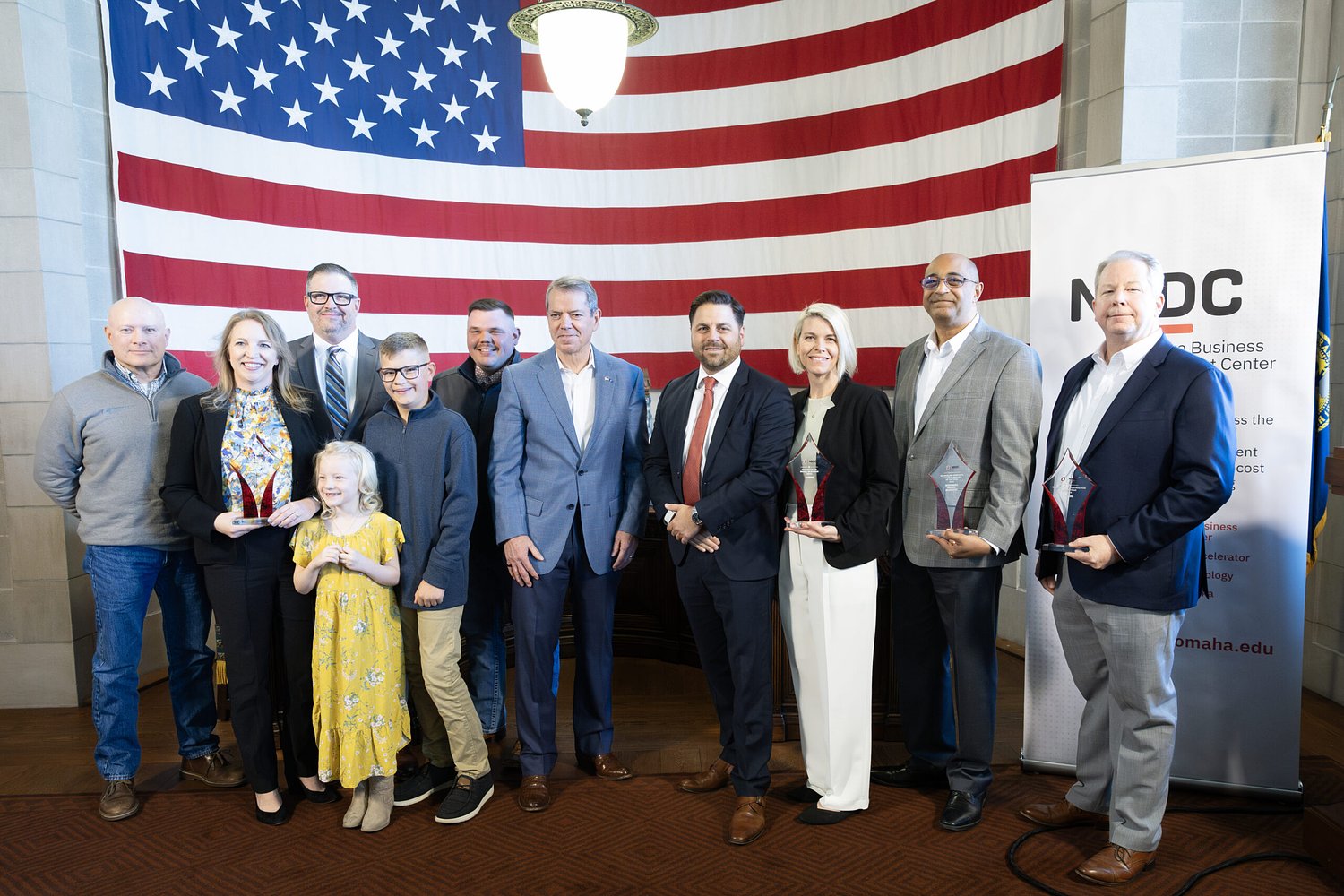 2024 NBDC Business Awards winners celebrated at Nebraska state capitol