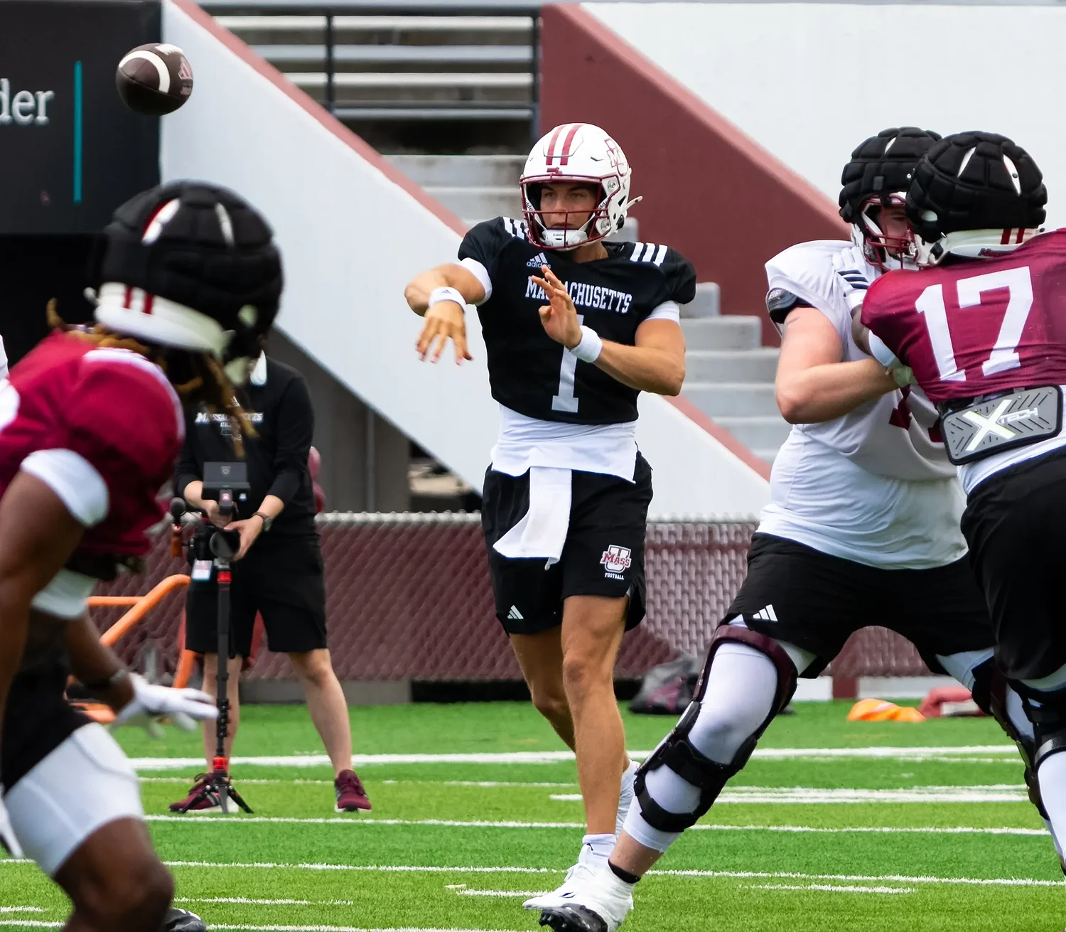 Newly-minted UMass starting quarterback Brandon Rose excited for 2025 season