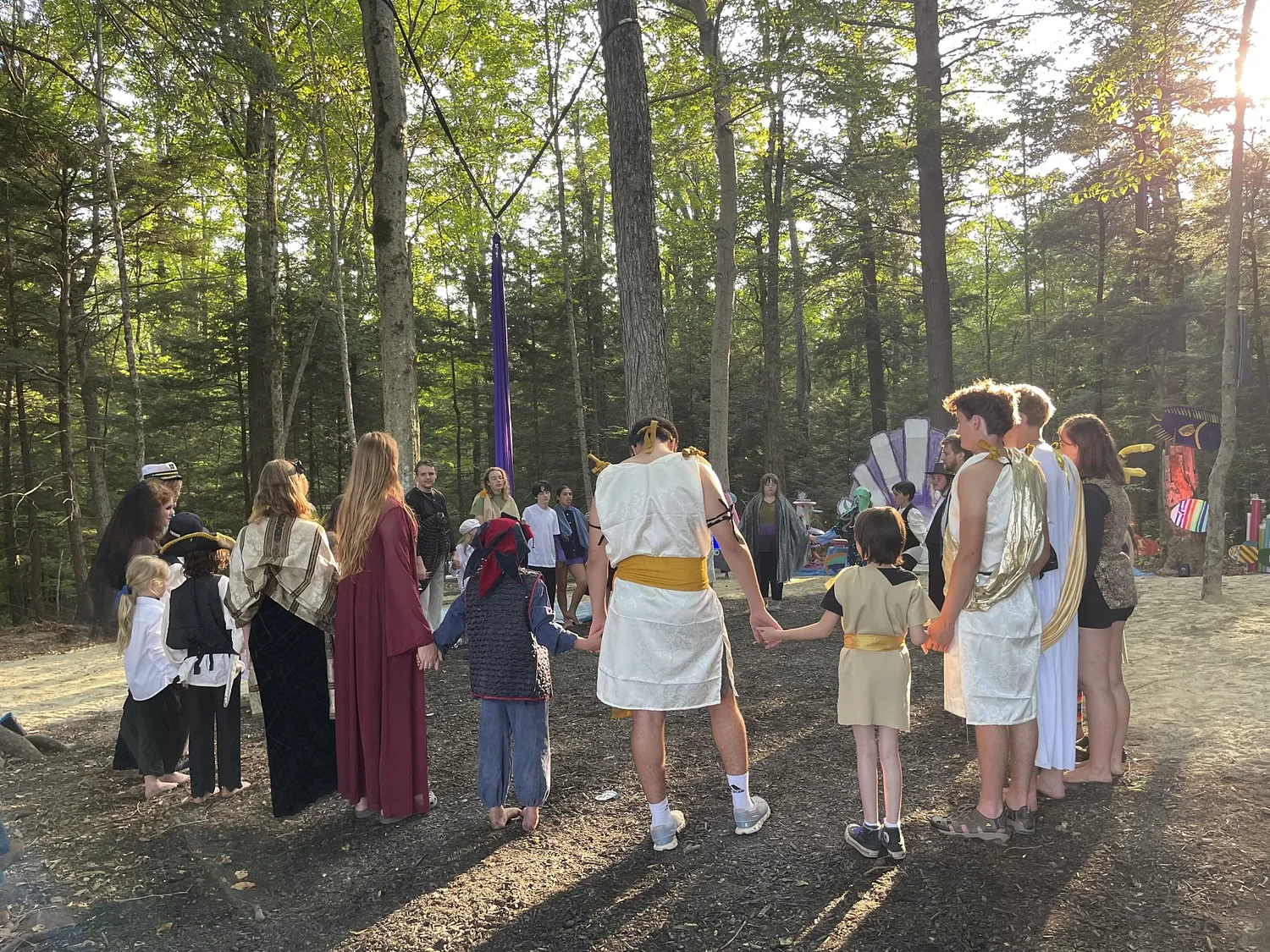 ‘The freedom to be silly’: Hilltown Youth Recovery Theatre helps campers heal in mid-air