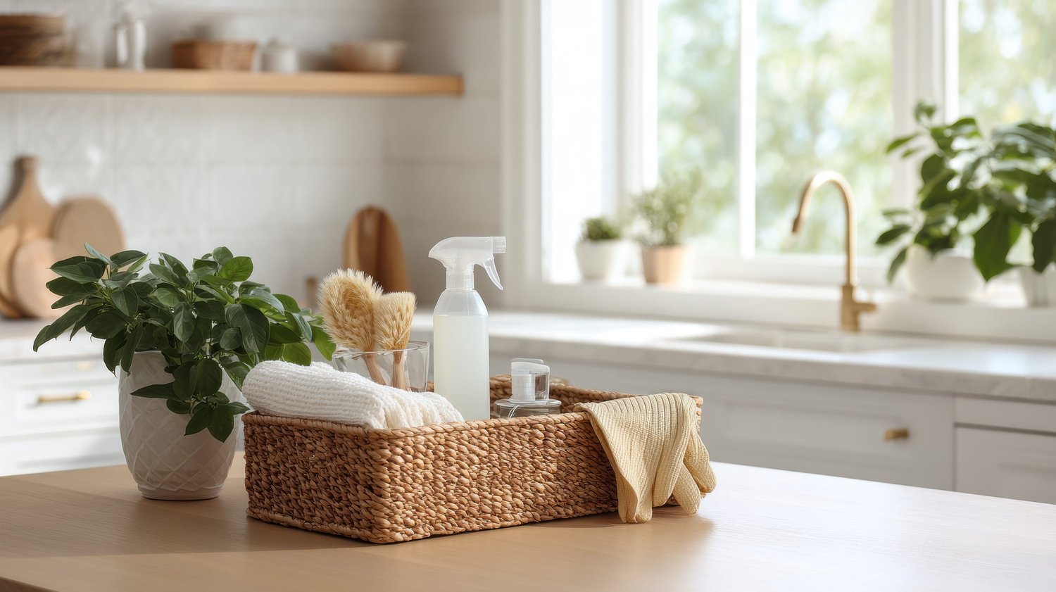 Clean and organize in an eco-friendly way
