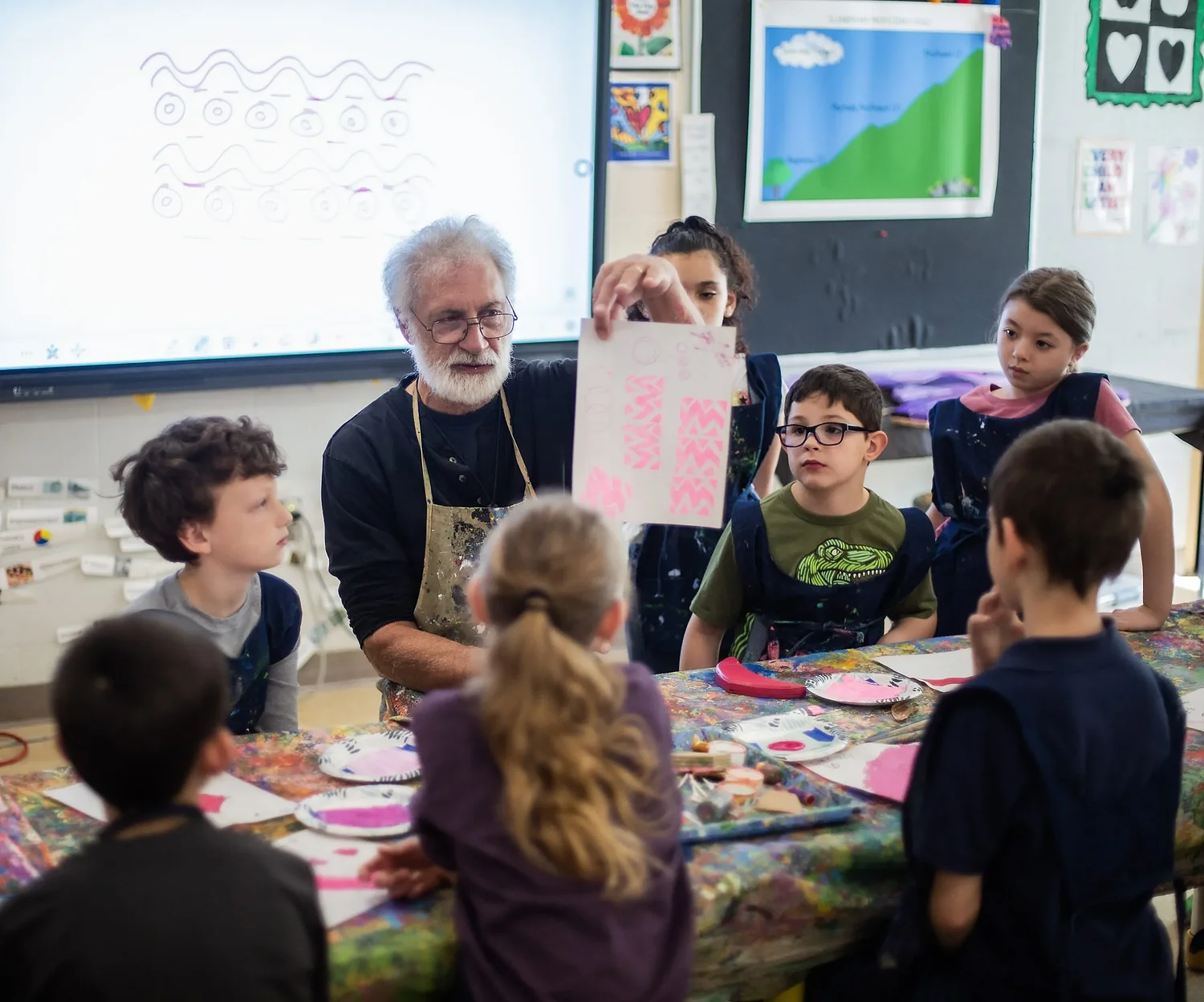Belmont Elementary improvises to preserve artist residencies threatened by cuts to State Council on the Arts