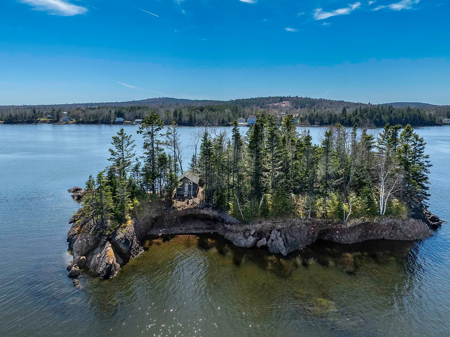 You can buy this remote Maine island near the Canadian border for $259K