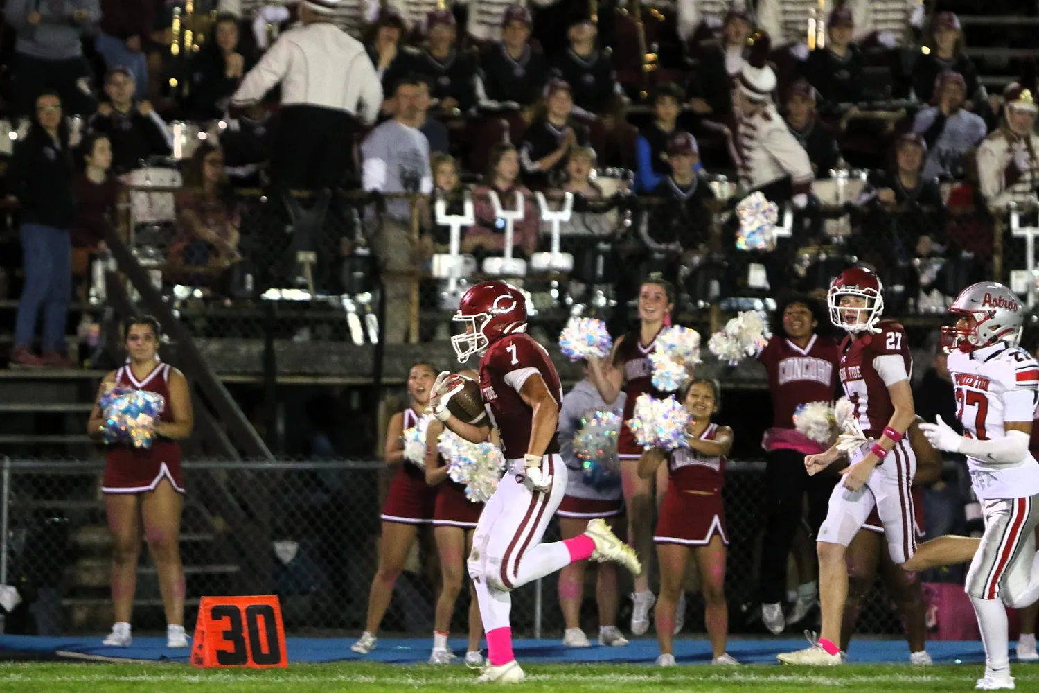 Football: Concord falls to Pinkerton, 36-27