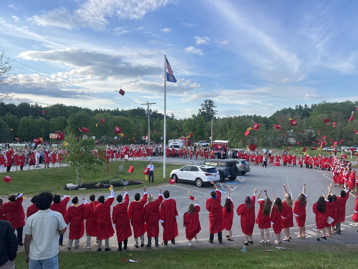 'Overwhelming, but in a good way': Coe-Brown's class of 2026 shares tokens of wisdom at graduation ceremony