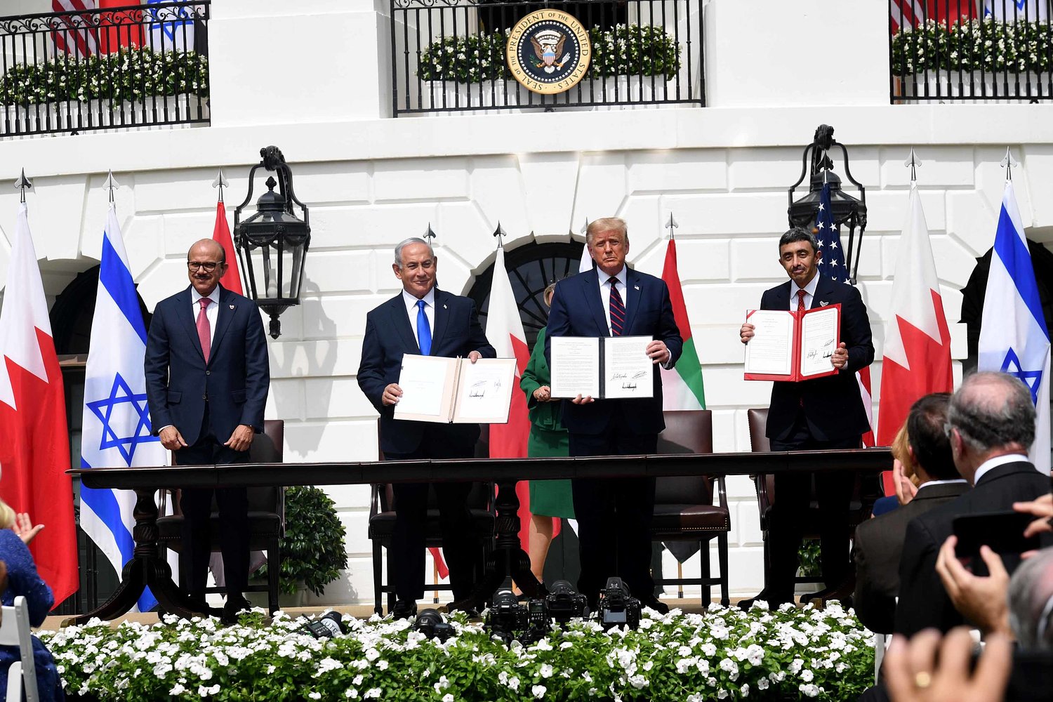 Trump adds Abraham Accords fine print to Iran deal