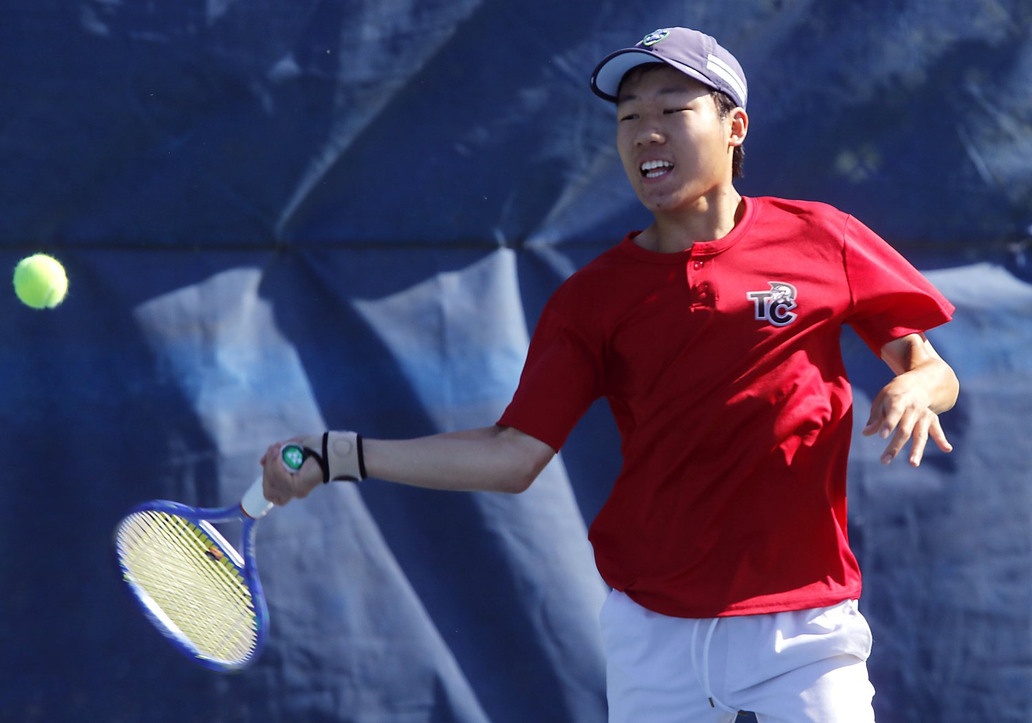 Timothy Christian’s Hudson Tseng wins Class 1A singles state championship