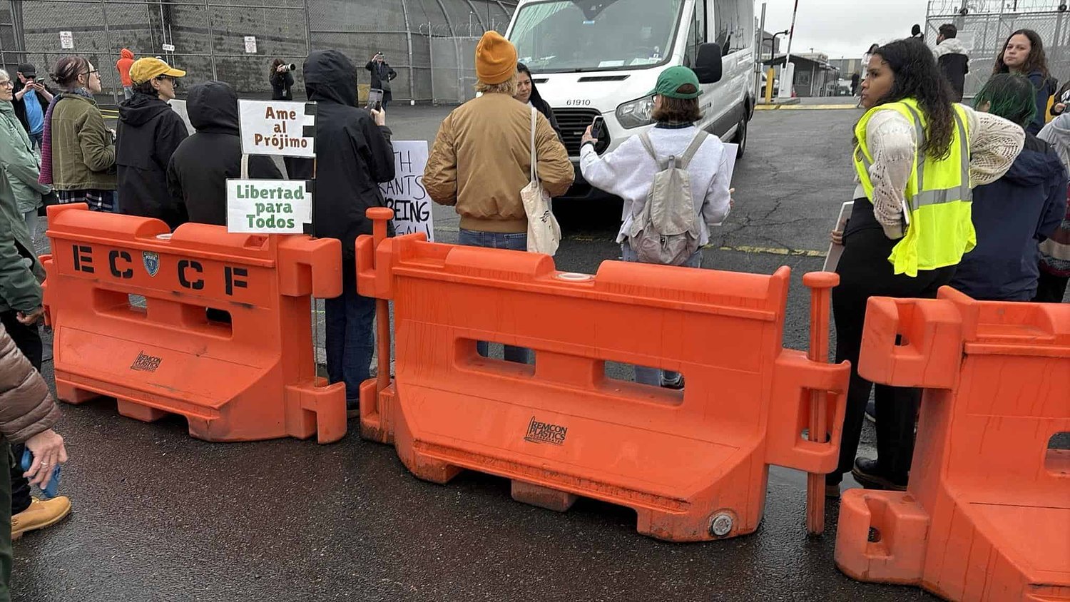 Tensions rise at Delaney Hall after strike organizer removed from detention center
