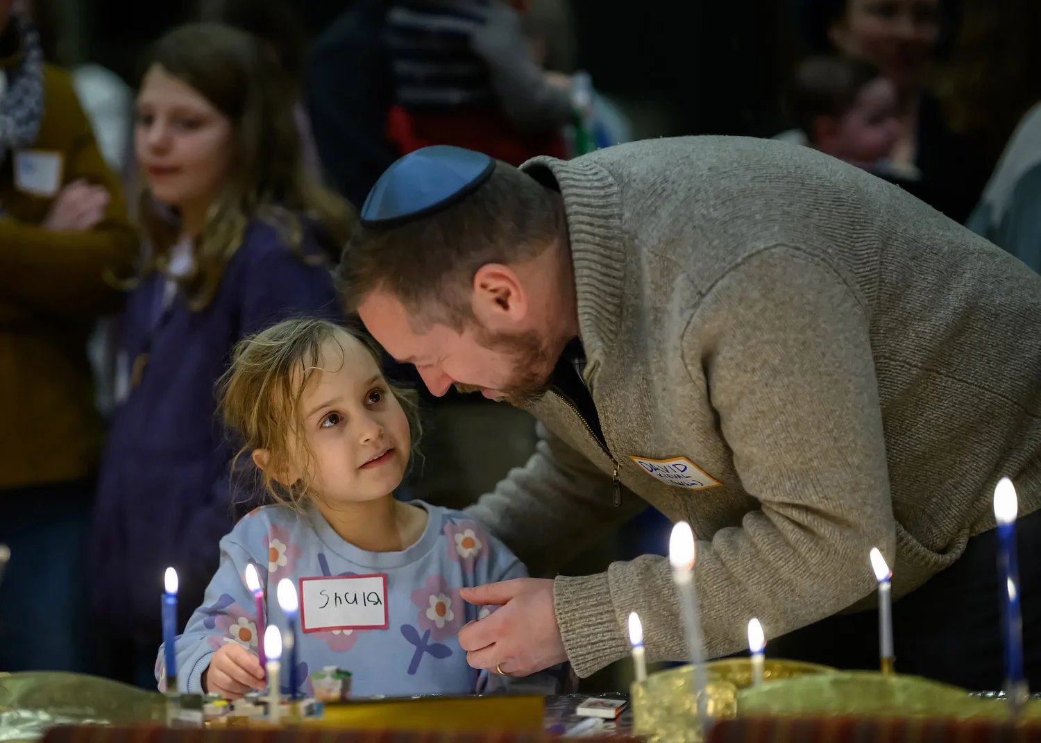 Photos: Eight nights, one big celebration at B’nai Israel