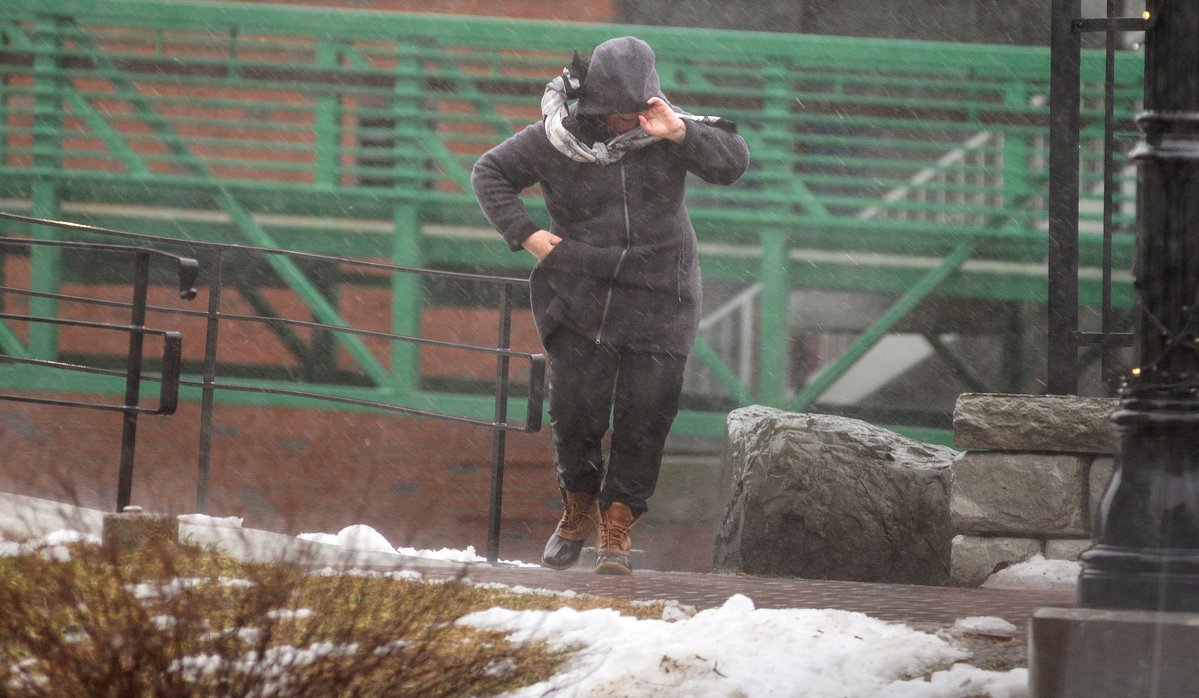 Bangor now expected to see winds up to 60 mph