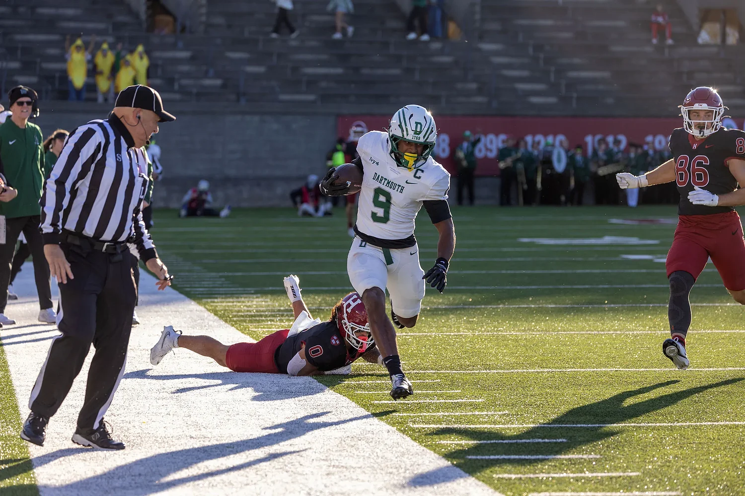 Dartmouth Big Green fall against No. 15 Harvard