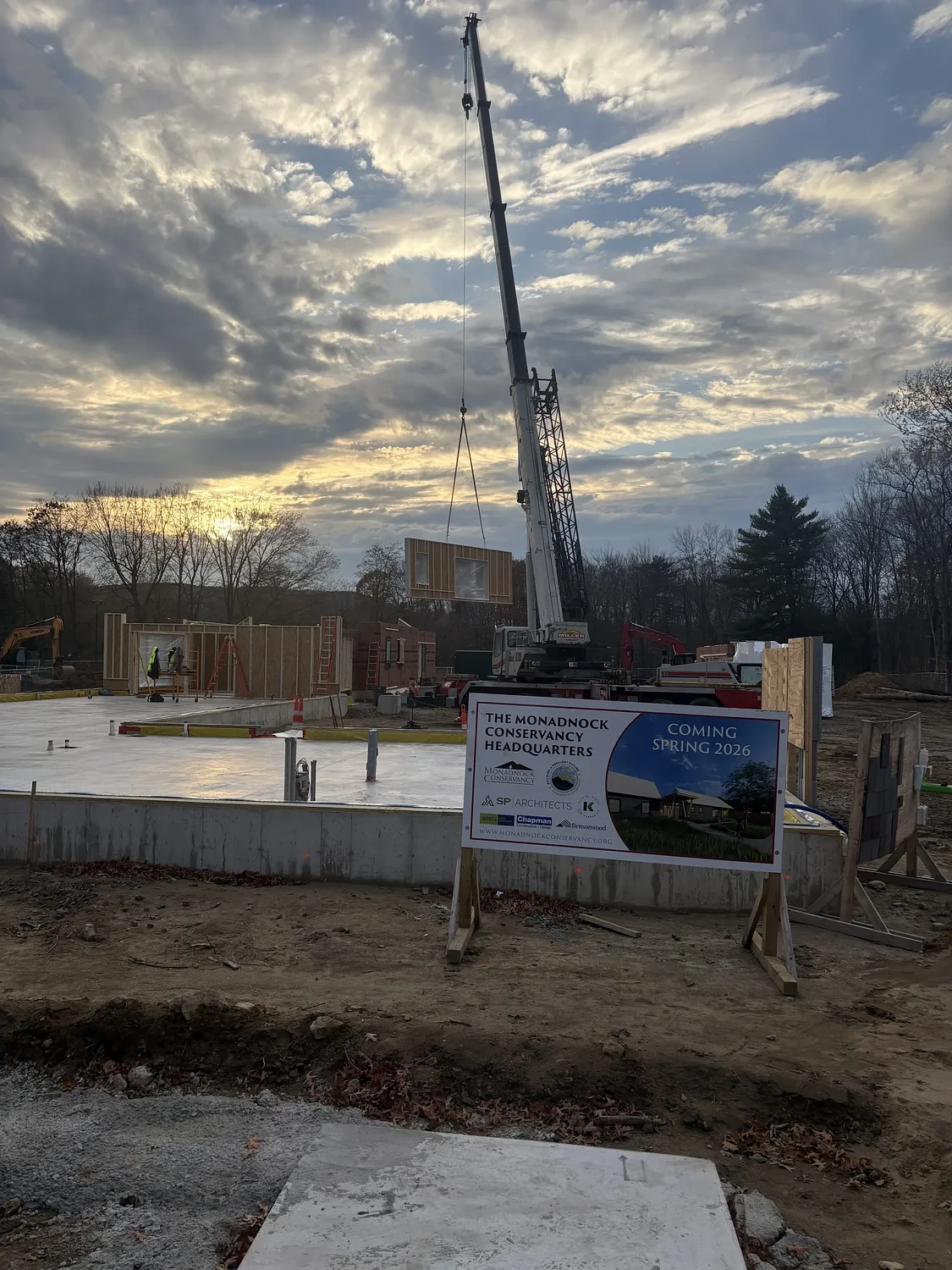 Keene’s Monadnock Conservancy headquarters built in days with eco-friendly materials