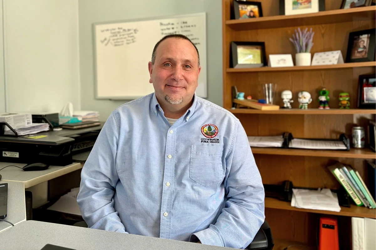 He has one of Bangor’s toughest jobs: solving the homelessness crisis