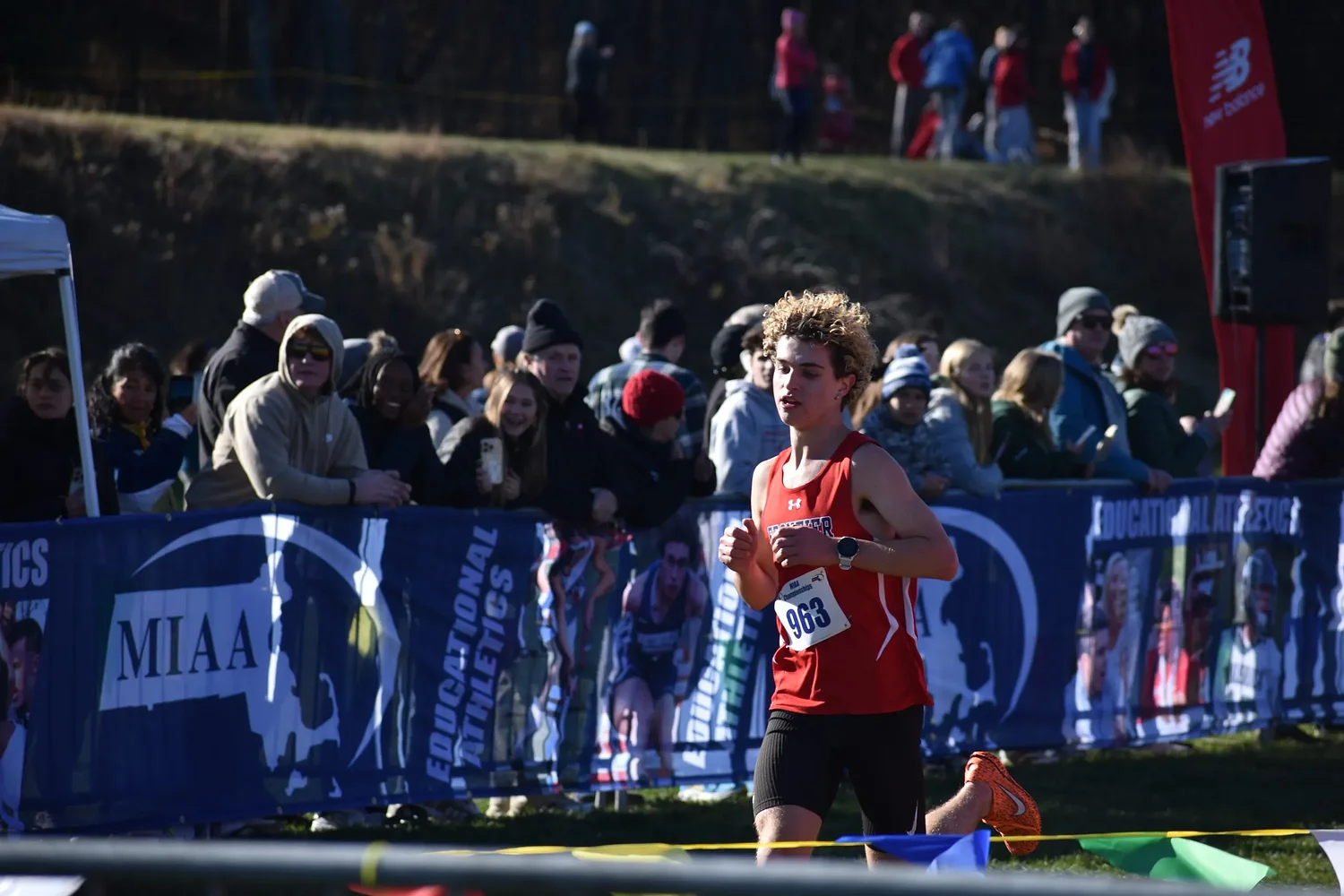 Cross country: Evan Hedlund, Mairead O’Neil shine at MIAA State Championships