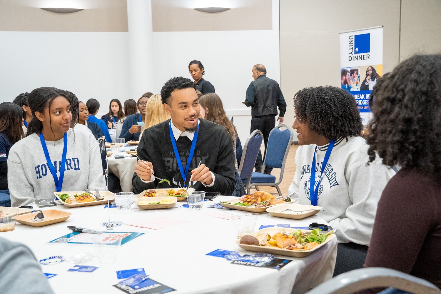 Black and Jewish college students explore shared adversity and allyship at DC-area ‘Unity Dinner’