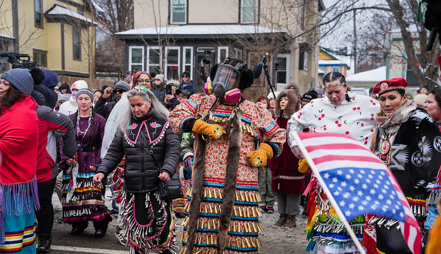 Minneapolis Native communities fight fear of ICE with traditional ritual and prayer