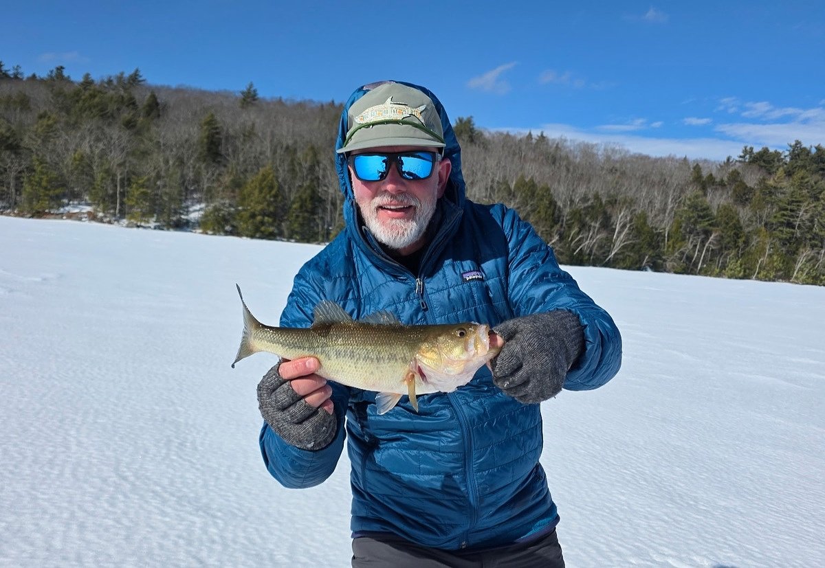 What happened when I brought a fly rod ice fishing