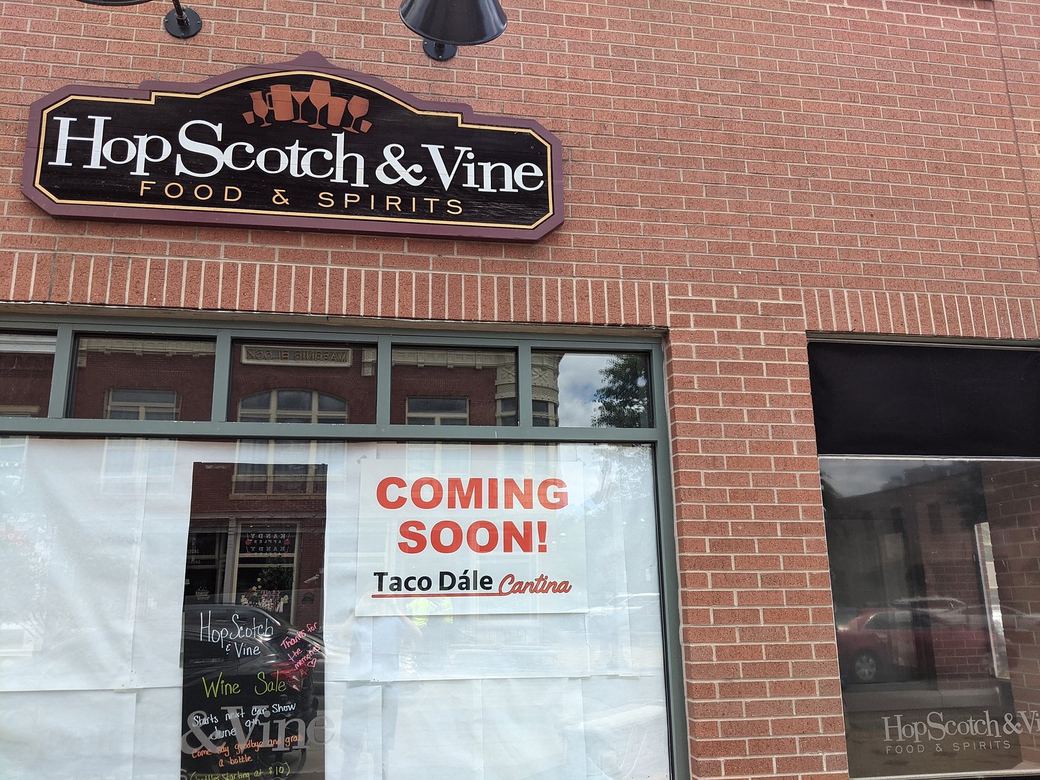 Taco Dále Cantina to open in former HopScotch & Vine space in Plainfield