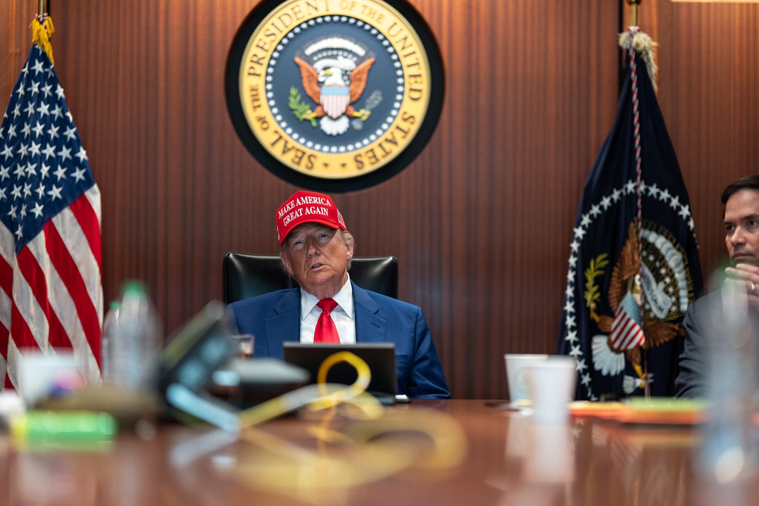 Trump warns he’ll ‘go right back to dropping bombs’ if Iran deal falls apart