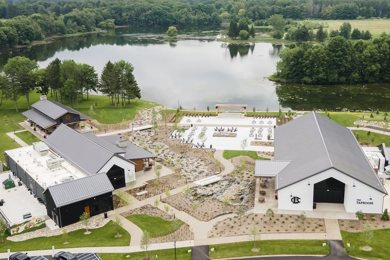 New Michigan brewery and restaurant sits on 500 acres with bison, a lake, and an unforgettable family story