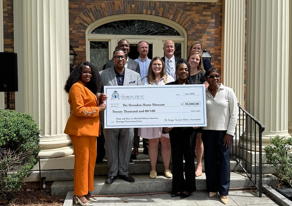 Georgia Trust for Historic Preservation awards $165,000 to 18 historic sites