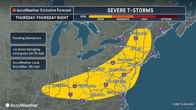 Pleasant Tuesday before unsettled weather pattern brings storms every day through Saturday in Central NY
