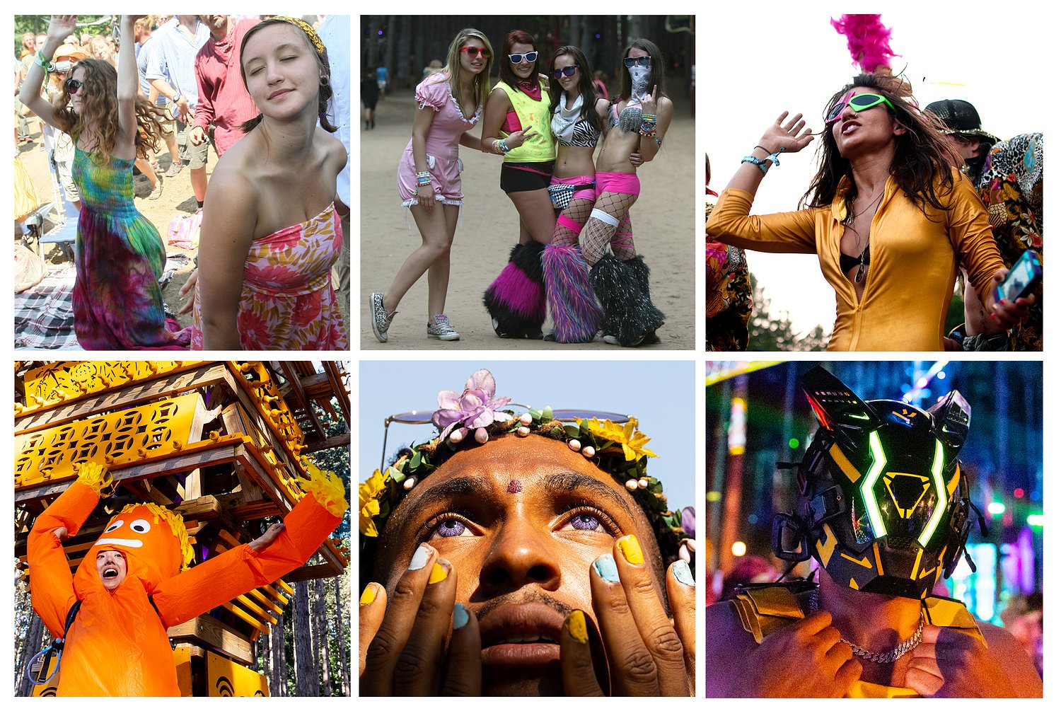 From boots with the fur to futuristic LED costumes: The wild evolution of festival fashion at Electric Forest