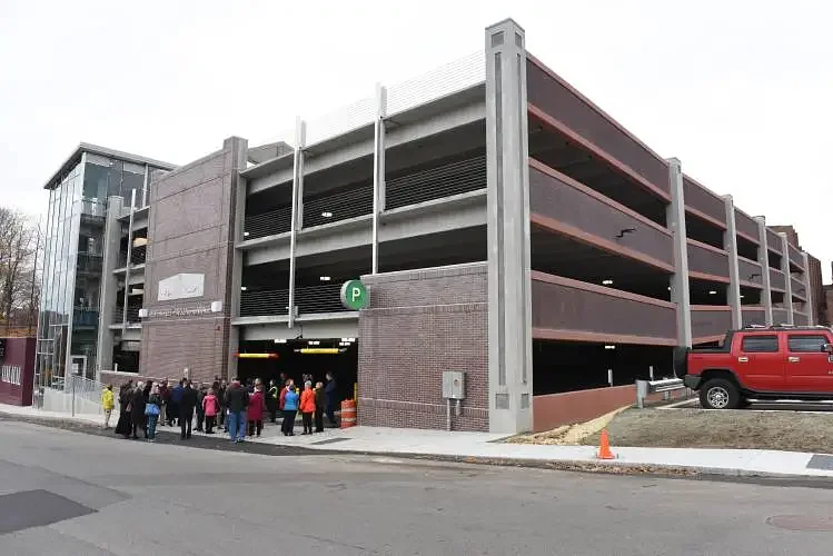 Parking fees stay same for Greenfield's Olive Street garage