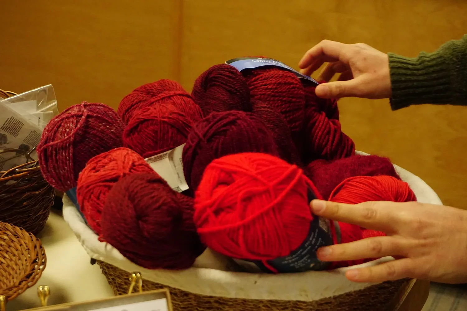 In Concord, a run on red yarn as knit, anti-ICE protest caps gain popularity