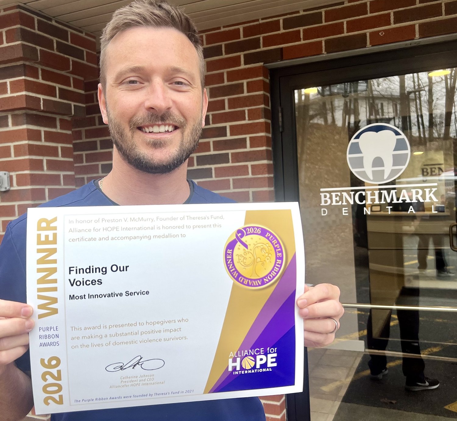 Finding Our Voices dental program wins national award