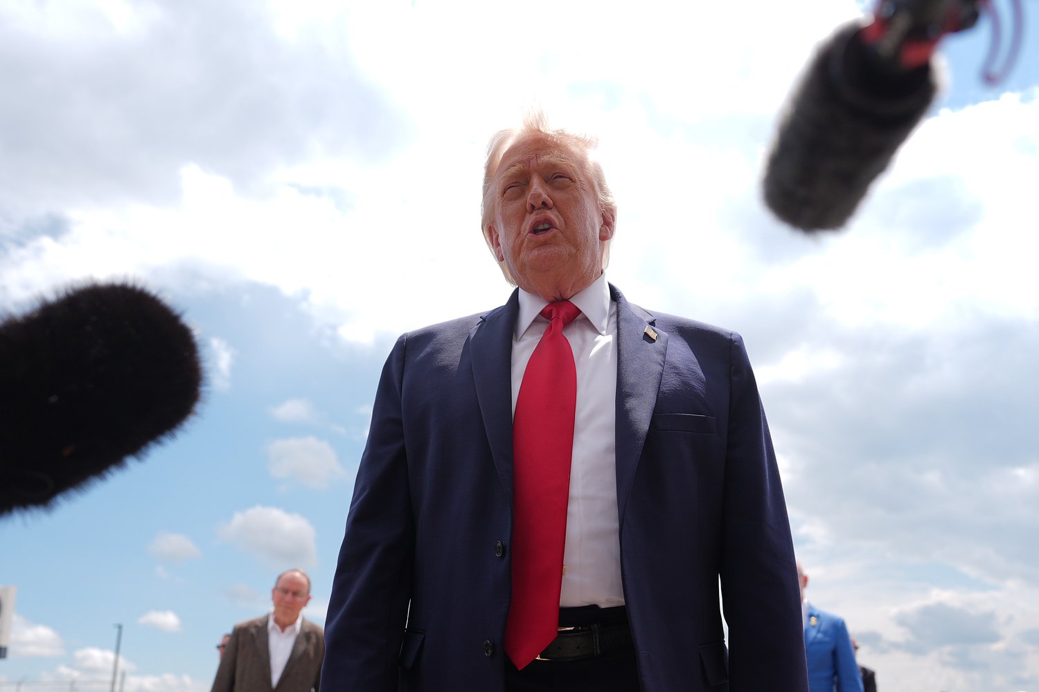 What’s being said nationally after President Trump storms out of ‘Meet the Press’ interview