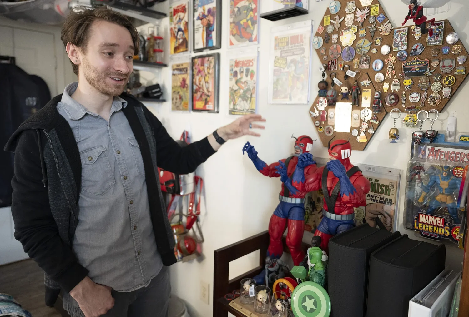 An Amherst man’s quest to become the world’s biggest Ant-Man fan?