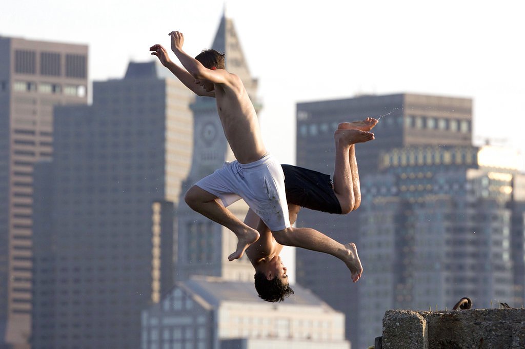 Massachusetts will see a near-perfect summer day on Monday before a sweltering heat wave takes over