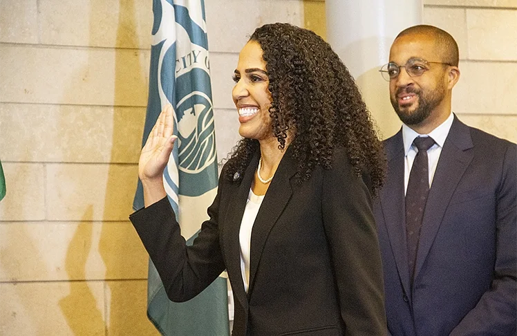 It’s Official: Erika Evans Sworn In As First Black Woman To Serve As Seattle City Attorney