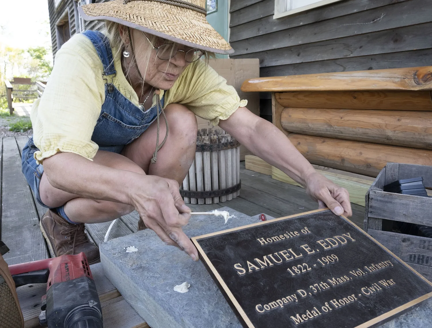Civil War hero Samuel Eddy recognized with new Chesterfield plaque