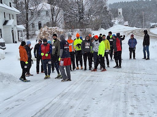 32 runners brave snowy conditions at Monadnock Regional Milers event