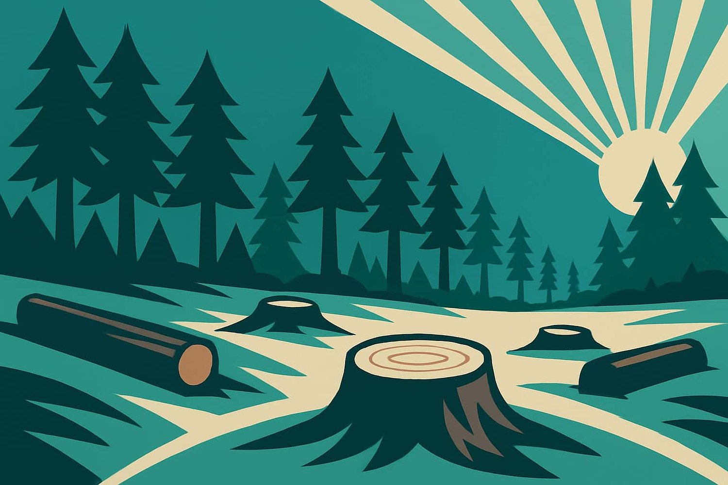 To fight rising wildfire danger, New Jersey turns to tree thinning in the Pinelands