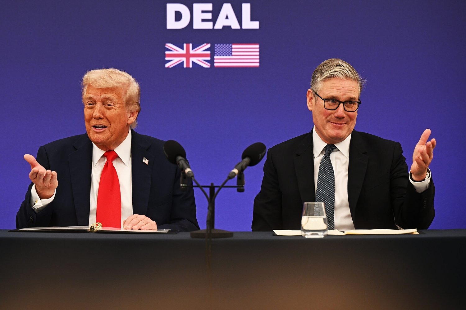 Trump and Starmer clash on Palestinian statehood