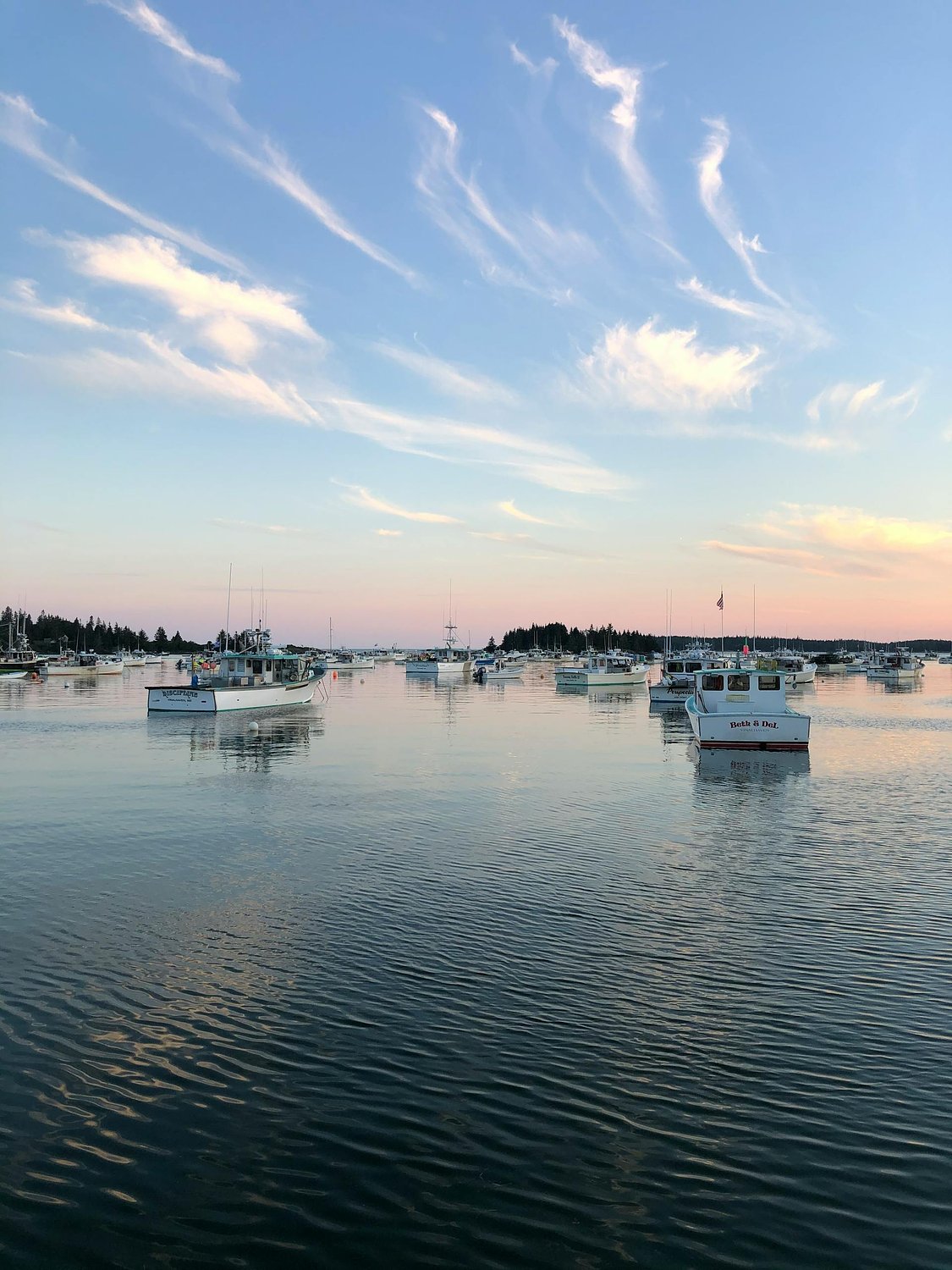 Anchored in Maine