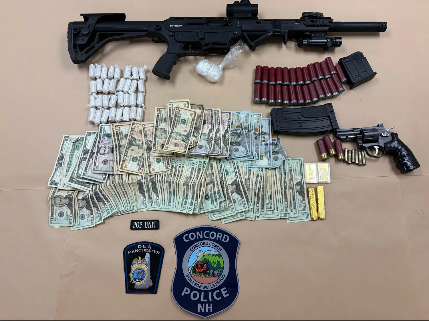 Concord police announce arrest of man considered major city dealer