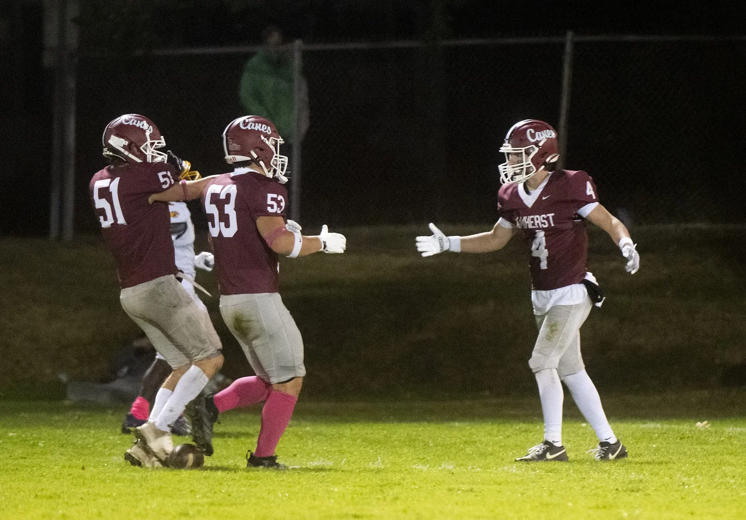 H.S. football: Turnovers key in Amherst’s 32-20 win over Wahconah