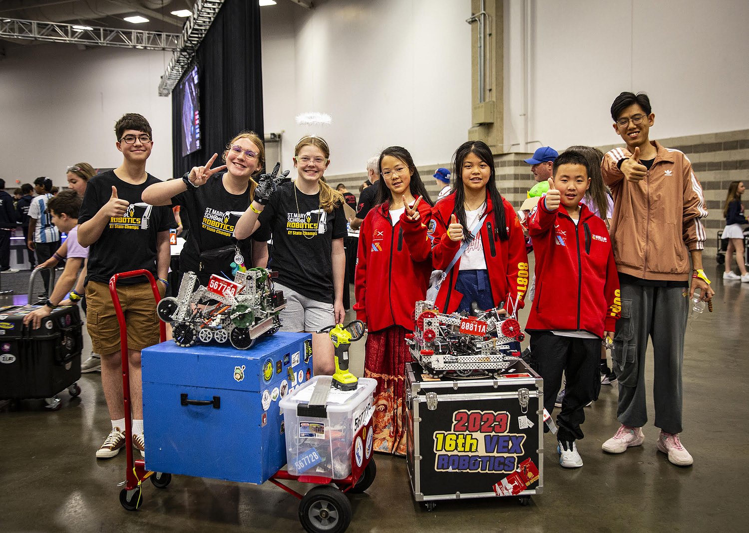 St. Mary's robotics team goes to Dallas for international competition