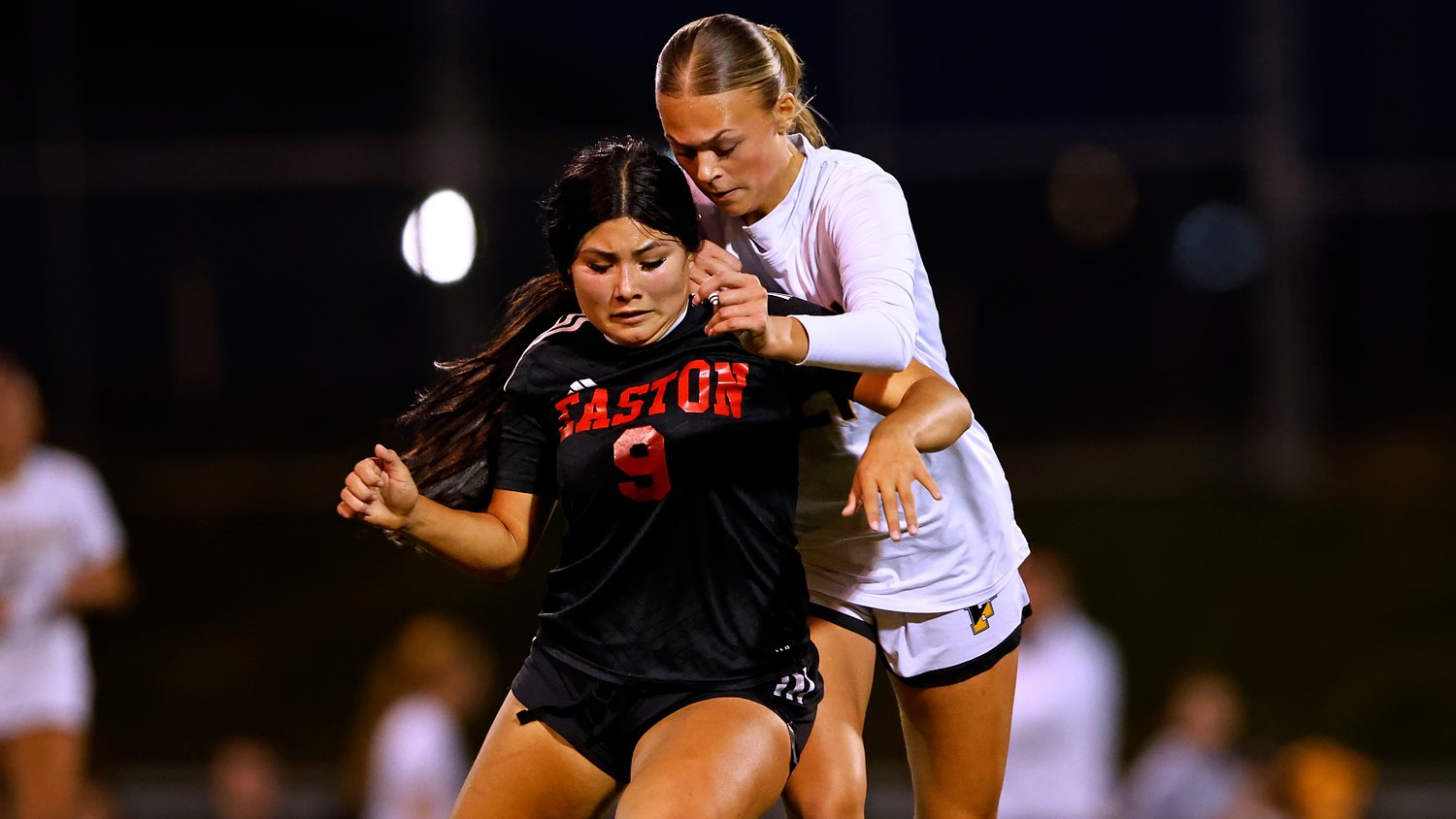 Easton girls soccer scores 2 goals after halftime to rally past Freedom for playoff win