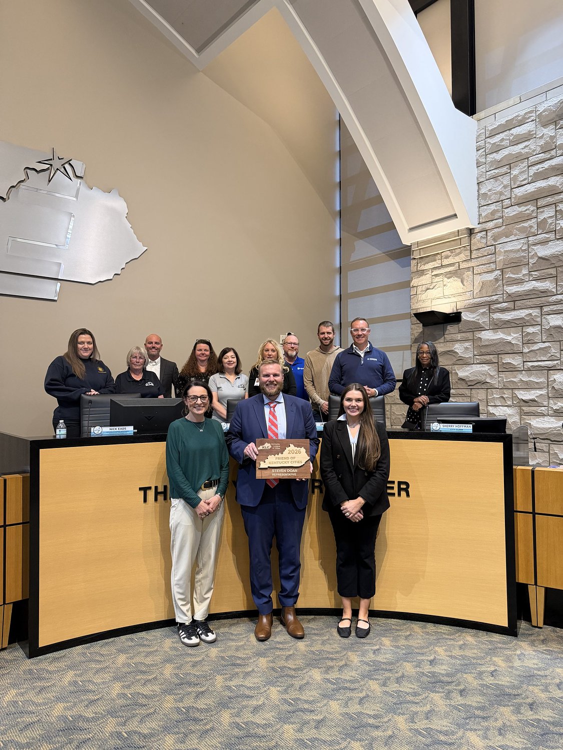 Erlanger honors Rep. Steve Doan with proclamation after League of Cities Award
