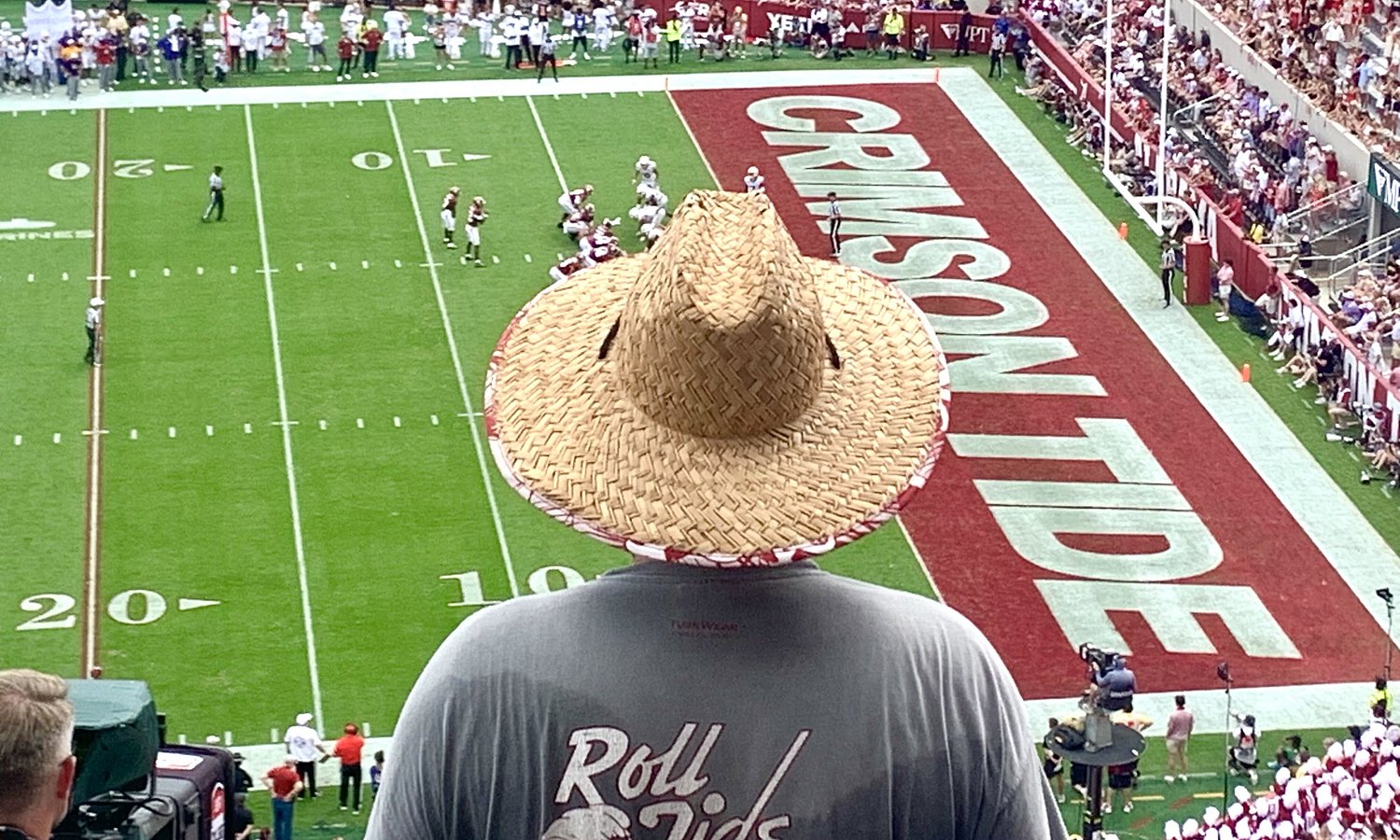 Blistering heat sets new Alabama football record: How hot was the season opener?